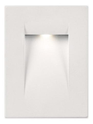 Fast LED 3W 55° 3000K 60lm Recessed Marker White IP65