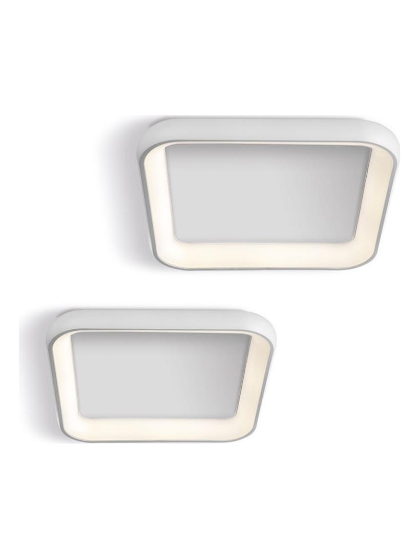 Kart Ceiling Lamp LED 3000K White Aluminum