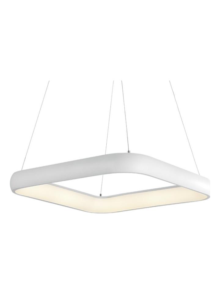 Kart Suspension Lamp LED 3000K In White Aluminum