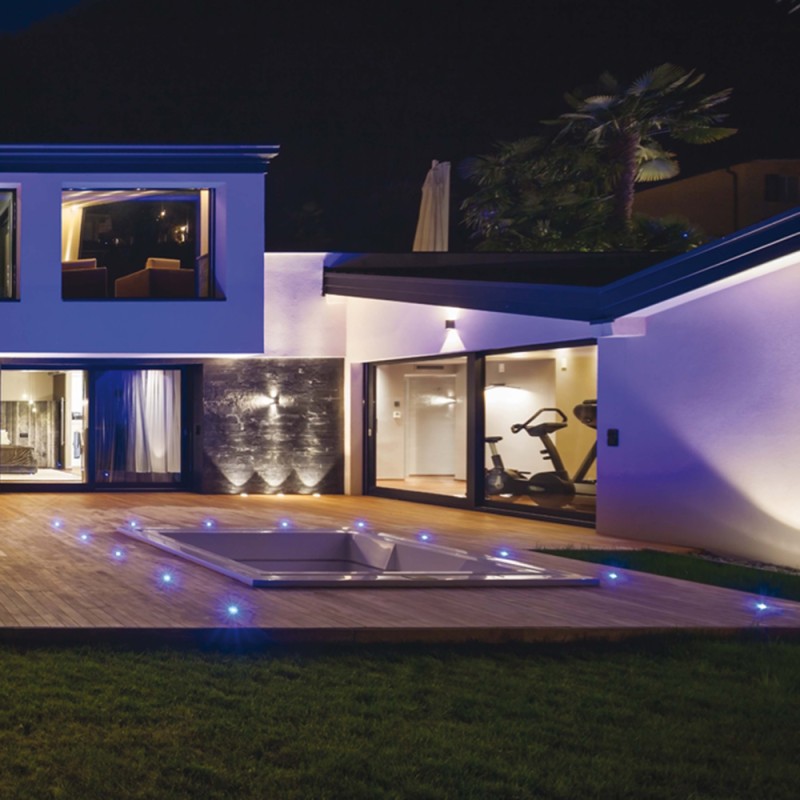 Nip COB LED 5W square floor Recessed uplight ip67