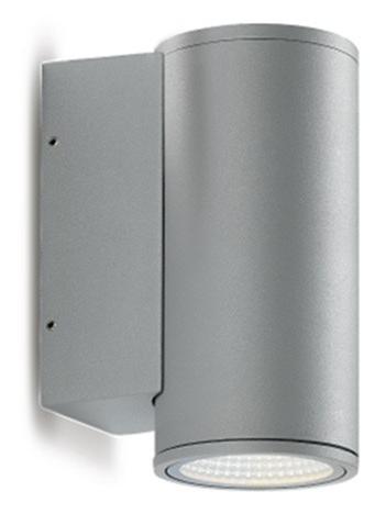 Shock cylindrical Wall LED lamp for Outdoor