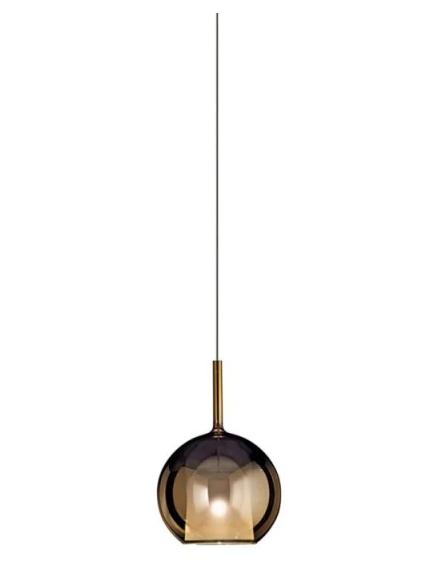 Glo Mini Iconic Sphere Suspension Lamp in Glass