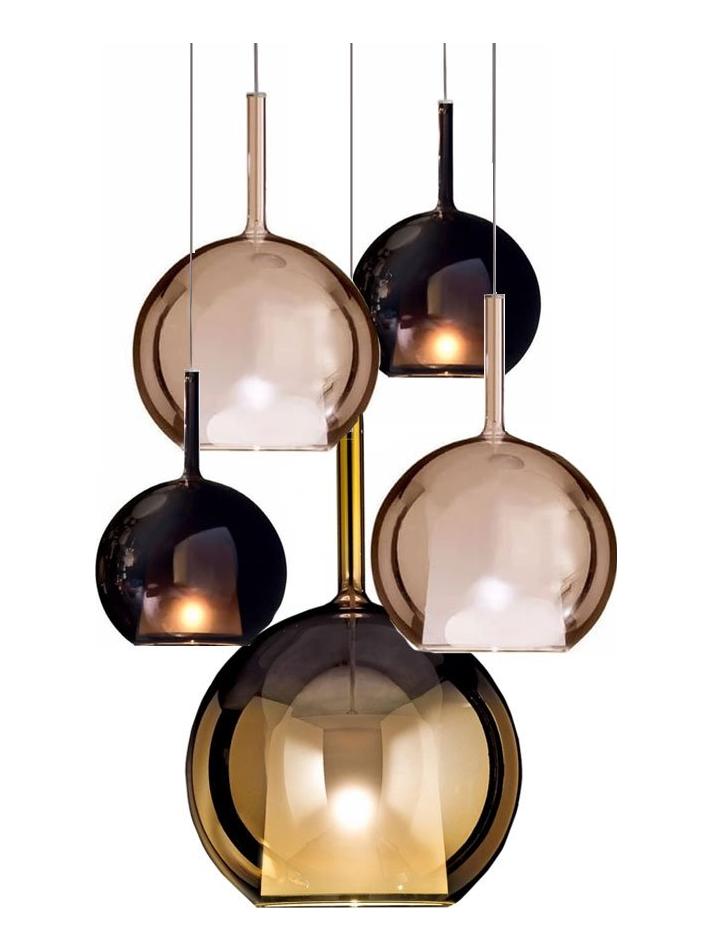 Glo Multiple Composition 5 Suspension Lamp