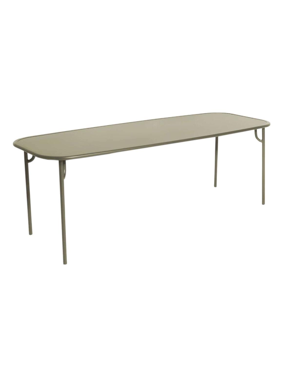 Week-End Table Plain Rectangle L. 220 cm