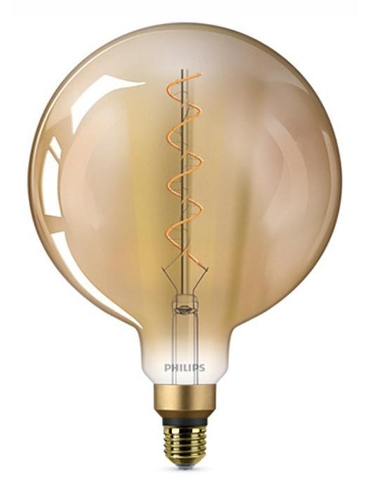 Classic LED Vintage LED G200 E27 230V 5W-25W 2000K 300 lm Gold Very Warm Light