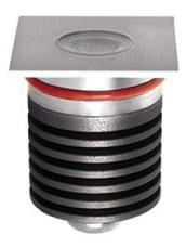 Playled Quadro3 Recessed 3W 12-24V led upight carriageable for outdoor