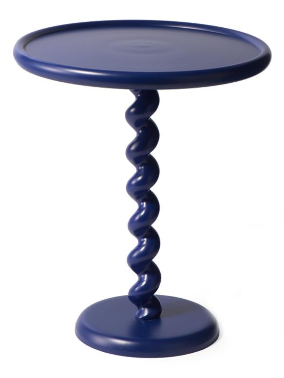 Twister Side Table - Deep Blue