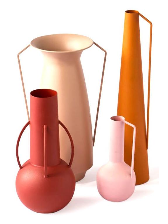Vases Roman Sunset - Set of 4