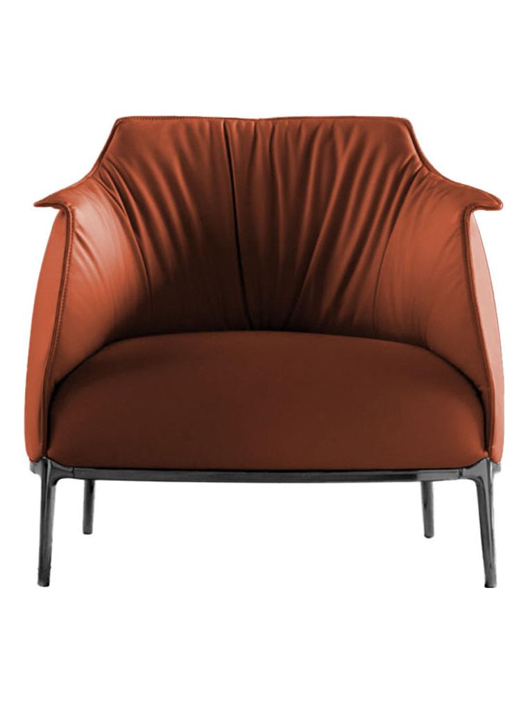 Archibald Armchair - Leather SC 145 Vulcano
