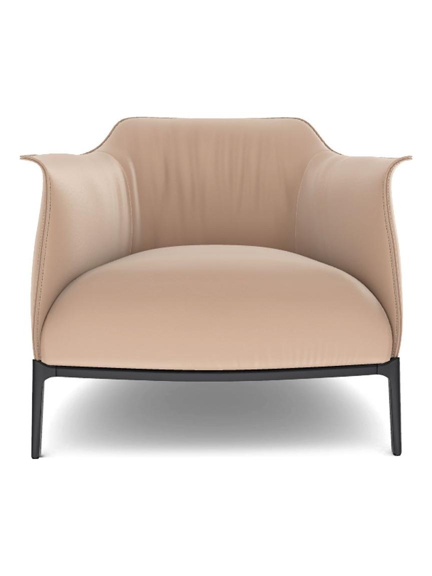 Archibald Armchair - SC 46 Biscuit/Gunmetal Grey
