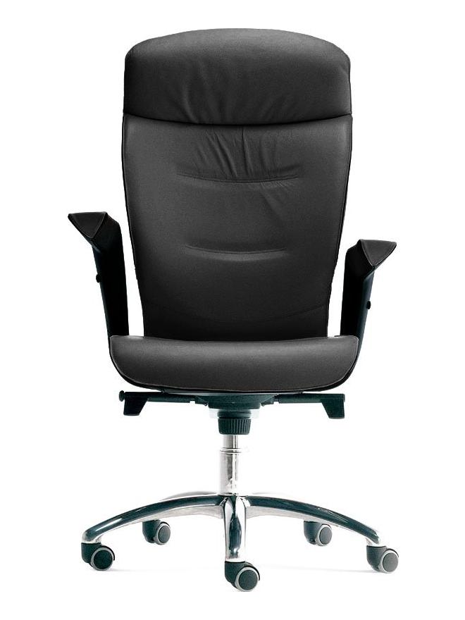 Brief President Chair - Leather SC 29 Ardesia
