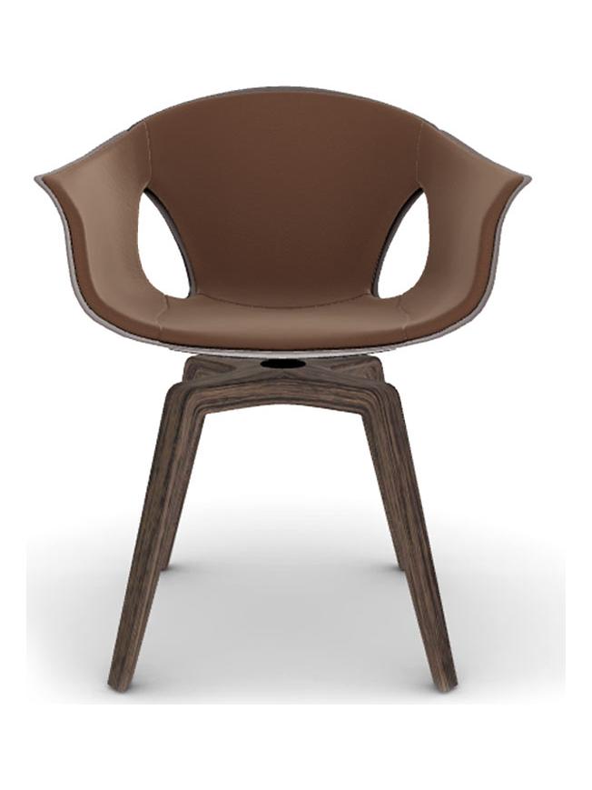 Ginger Armchair - Testa di Moro / SC 68 Sahara Marrone