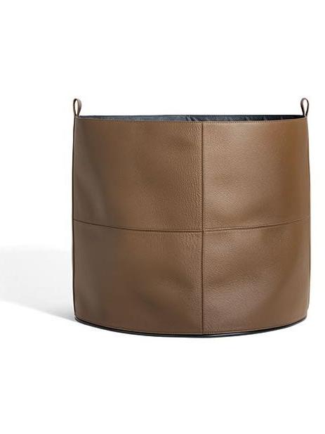Leather Basket
