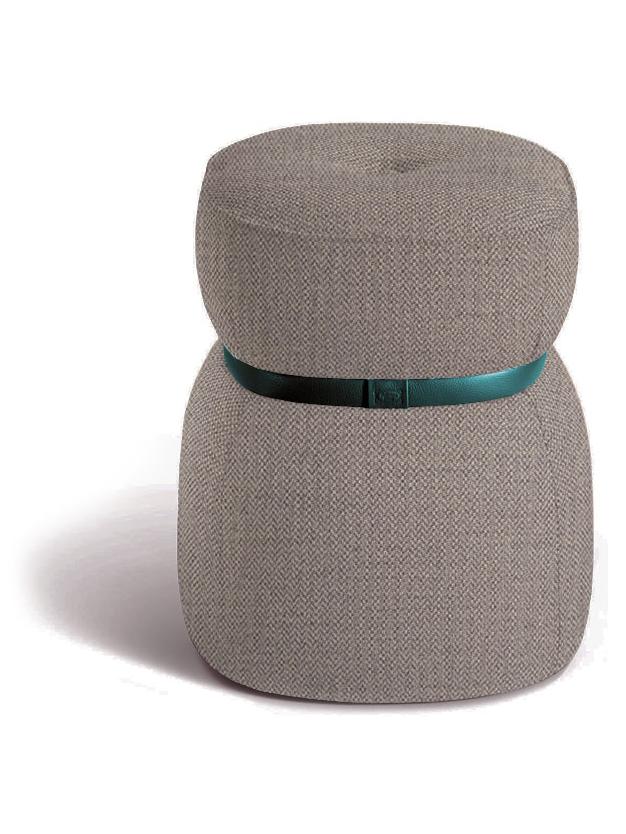 Leplì Pouf - L. 39 cm / Paltò 12 Topo