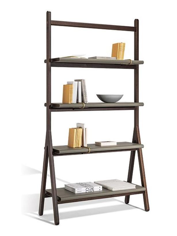 Ren Freestanding Bookcase - SC 31 Quarzo Fumé 