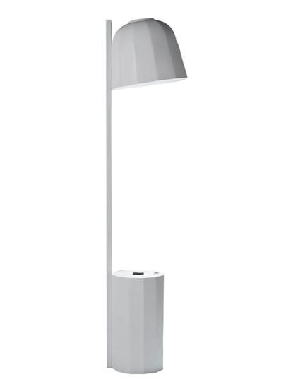 Novia T1 Octagonal Table Lamp with USB Socket