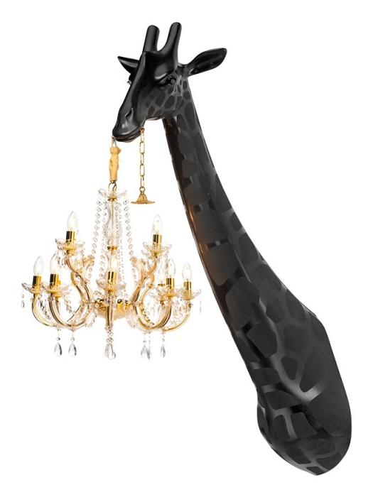 Giraffe In Love Wall Lamp