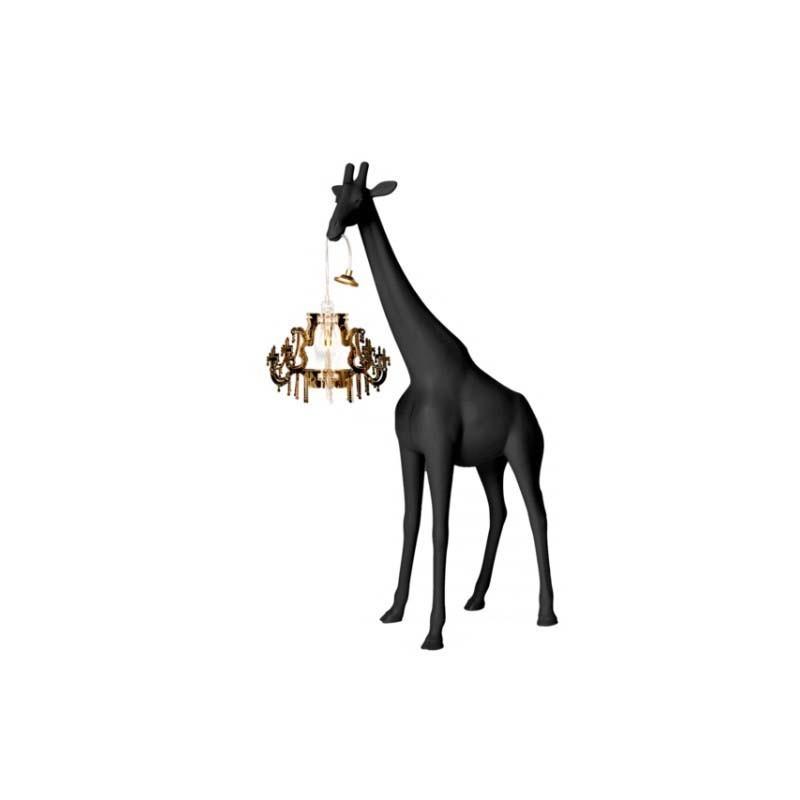 Giraffe In Love XS 100 cm Indoor with led Chandelier