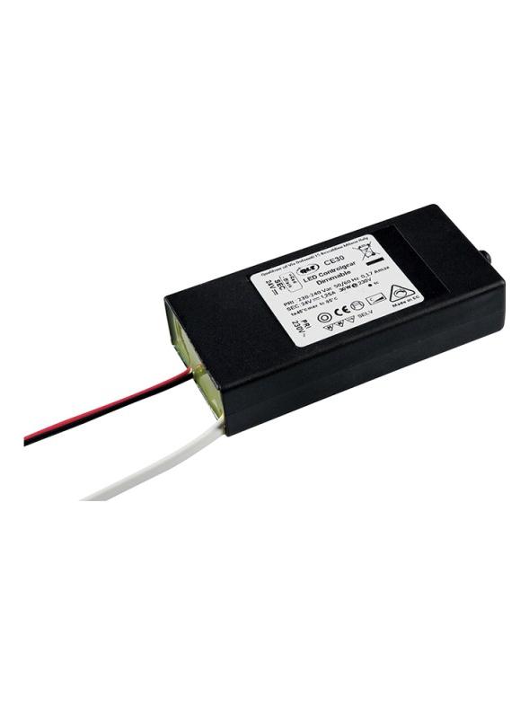 CE30 30W 24VDC Dimmable TRIAC Power Supply for Power LED IP65