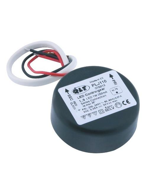 QLT 10,5W 35V 350mA Driver PLJ110 Power Supply IP65 for 1-9 LED modules