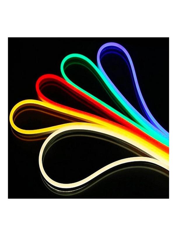 QLT Neon LED Strip RGB 14,4W 24V Continuous Light Line 5M
