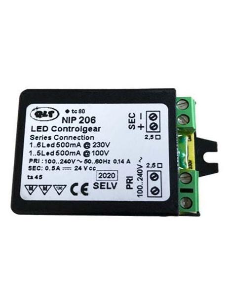 QLT Power supply NIP 206 12W 24V max 500mA LED Driver