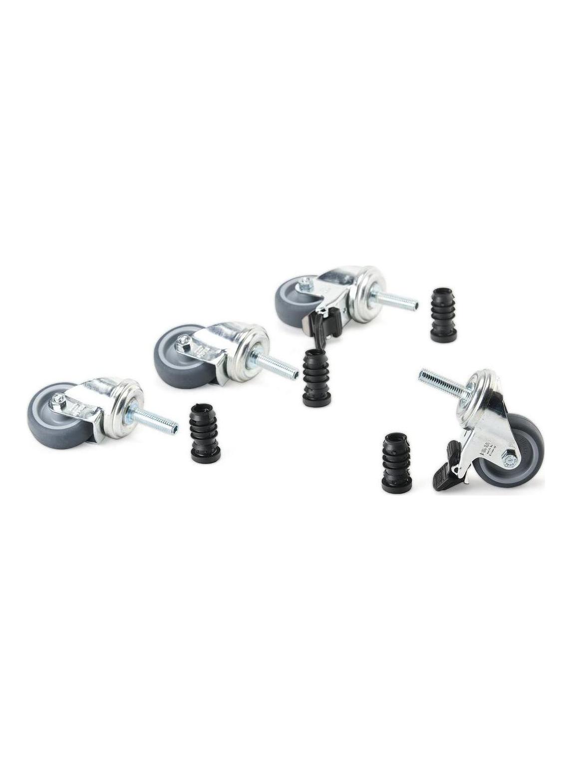 Industrial Castors (1 Set) for Eiermann Table Frames