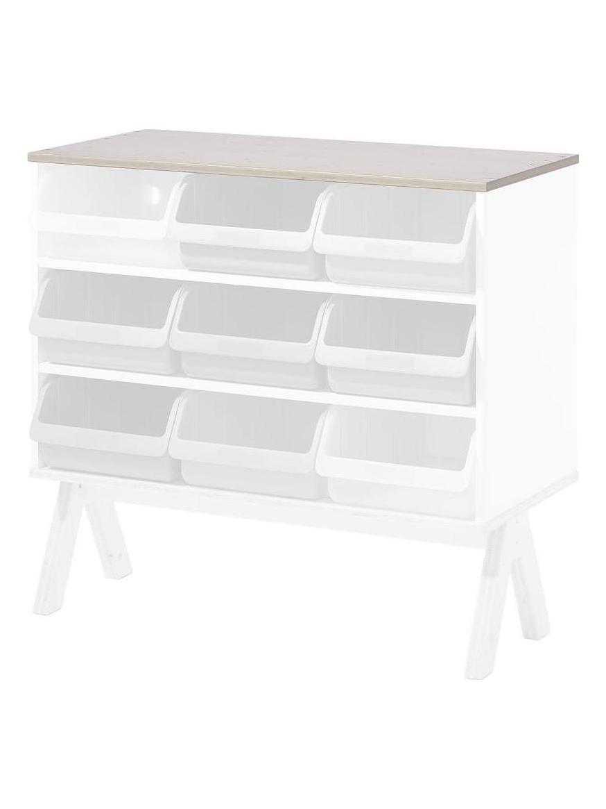 Top plate for Famille Garage changing table/dresser