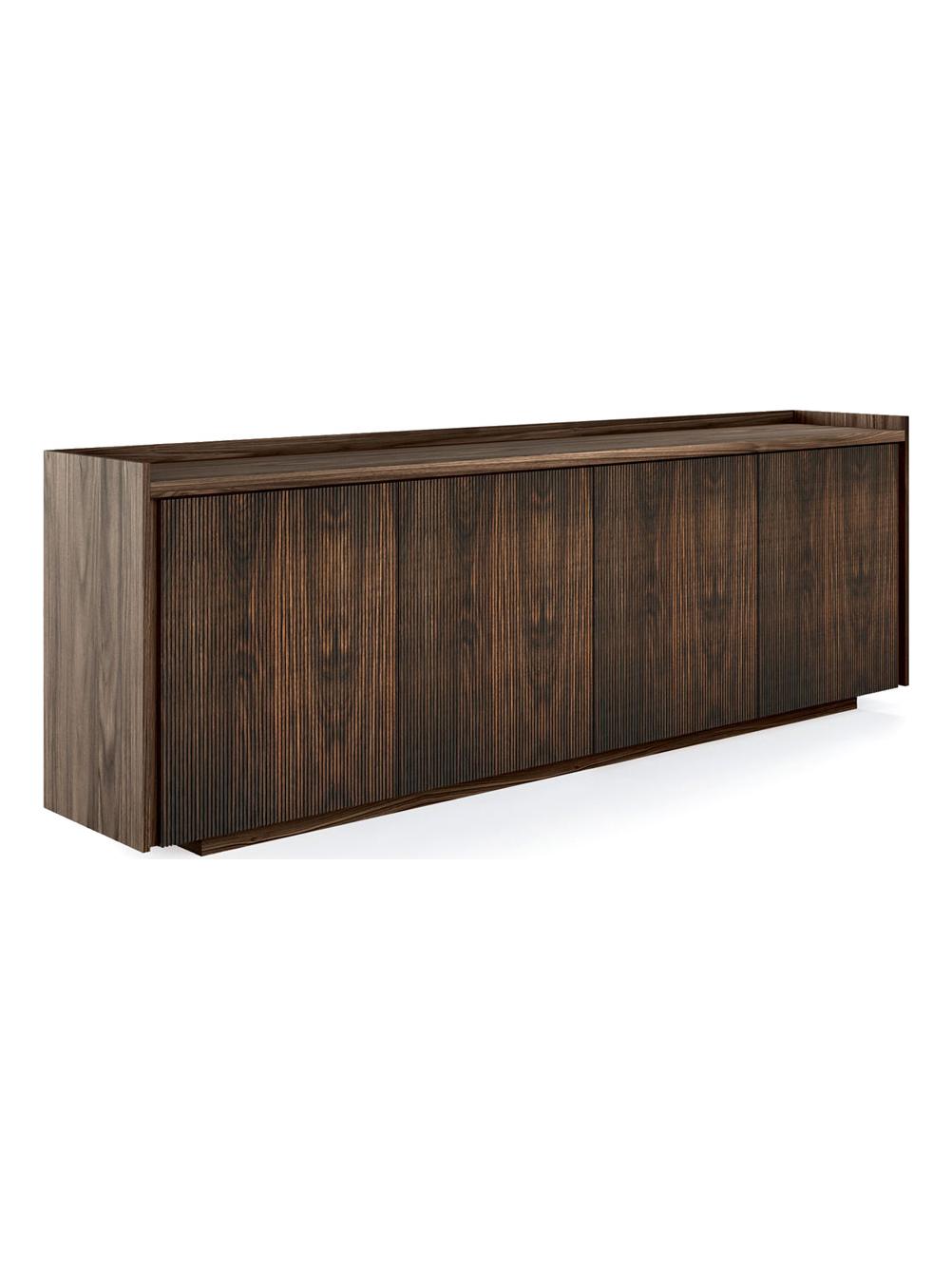 Revo Sideboard Walnut with Knots - Fresart Thin