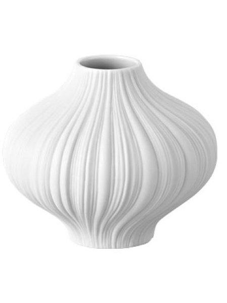 Mini Vase Plissée 8 cm - Weiss