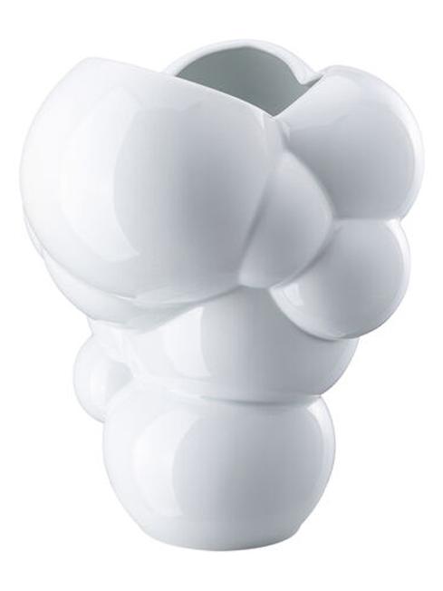 Skum Weiss Vase H. 26 cm