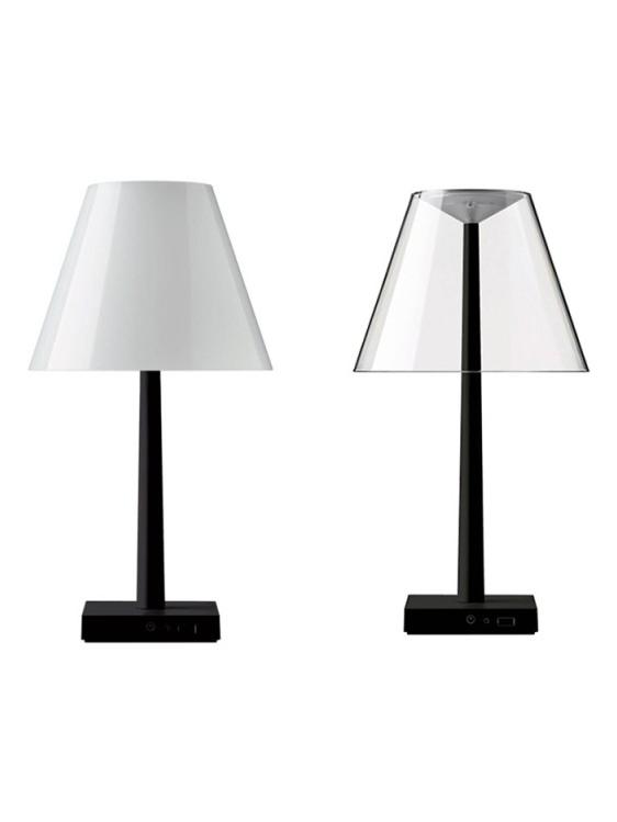 Dina+ Battery LED Table Lamp Matt Black color