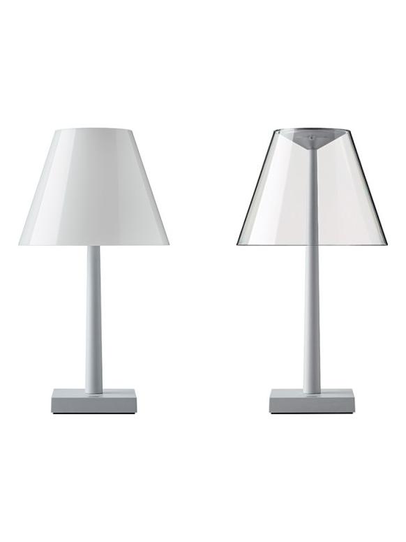 Dina+ Battery LED Table Lamp Silver color