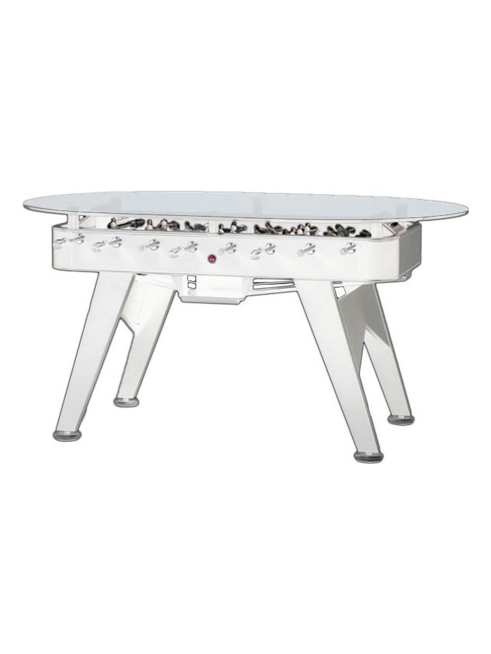 RS#2 Dining Counter Oval Table - White / Indoor Outdoor Personalised Teams