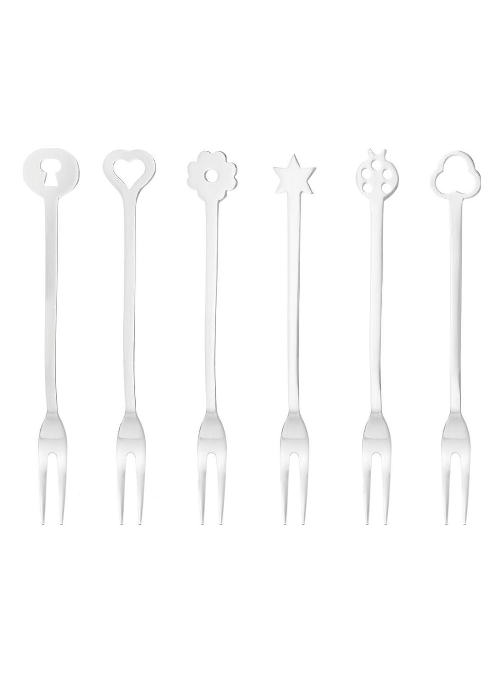 6 pcs Fork Set Portafortuna
