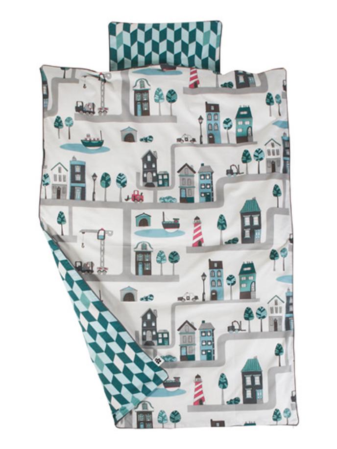 Set Bed Linen Junior Village Boy