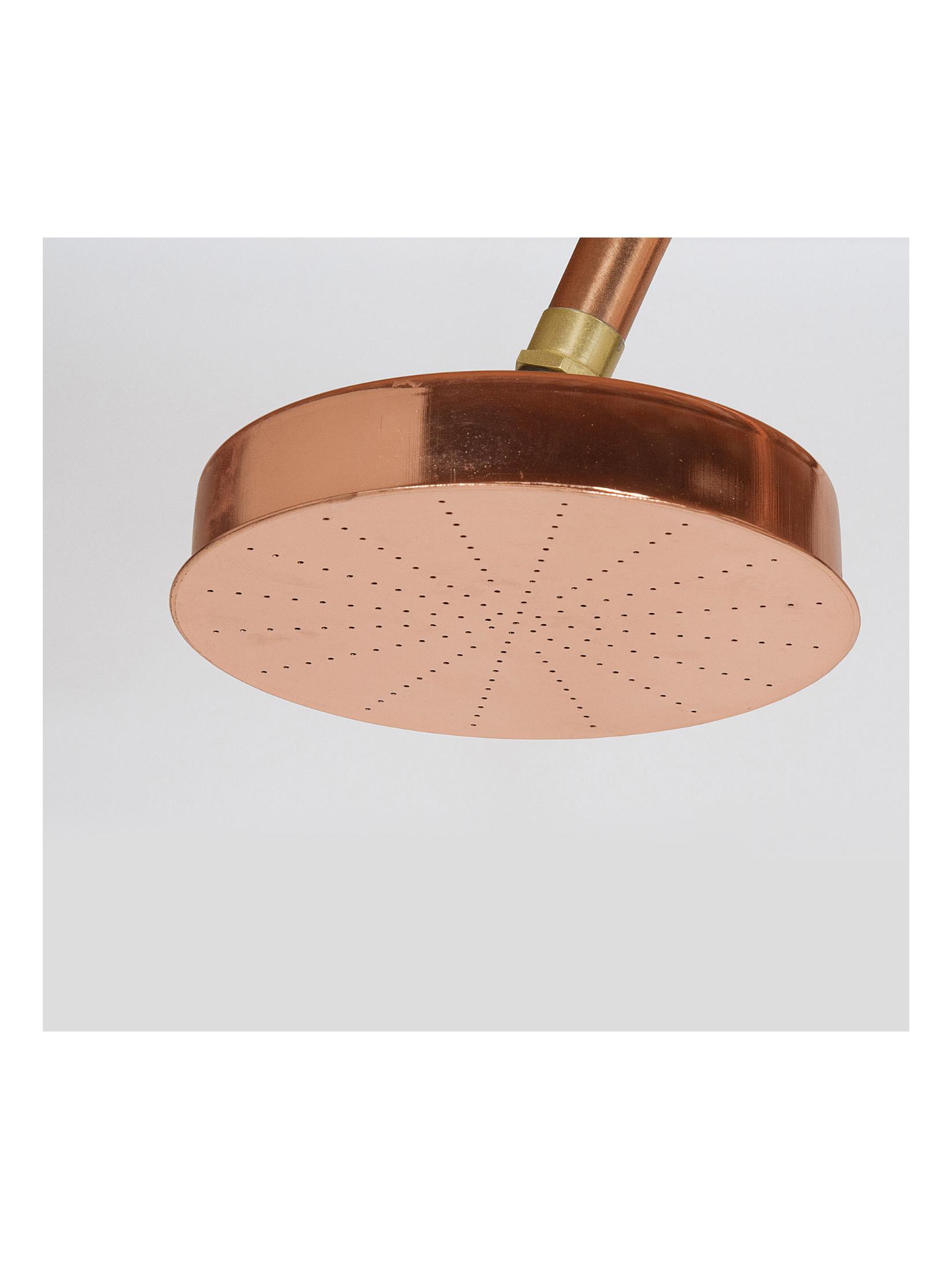 Aquart Shower - Copper and Concrete