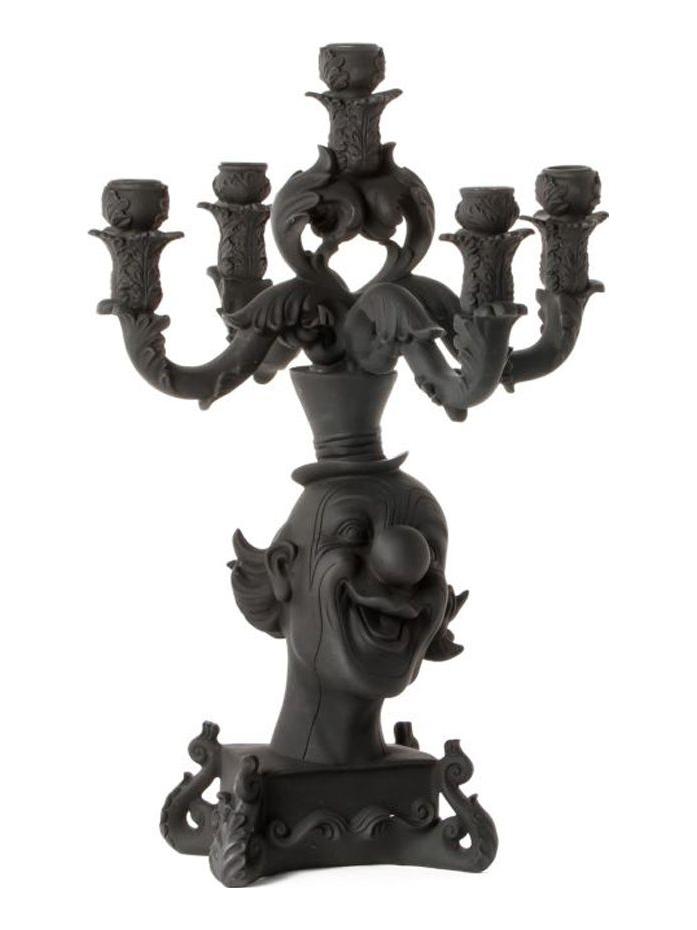 Burlesque Clown Candle Holder