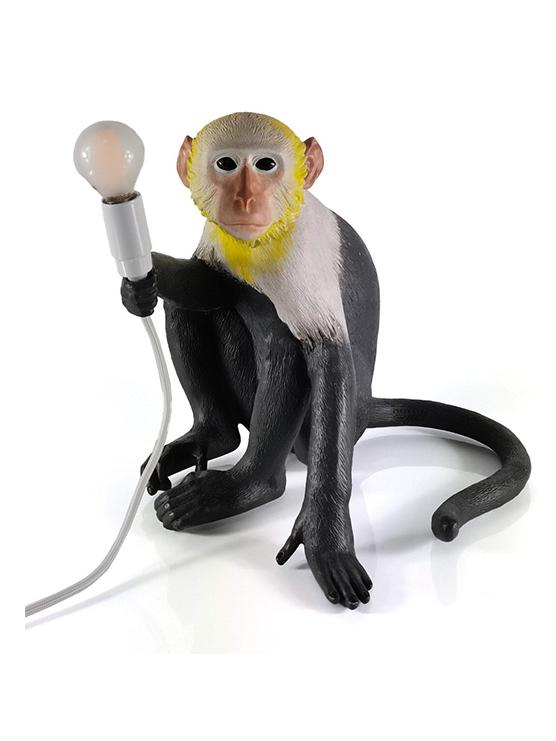 Monkey Seated Table Lamp Indoor Limited Edition