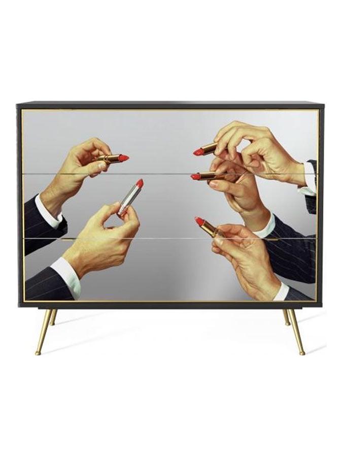 Toiletpaper Chest of Three Drawers