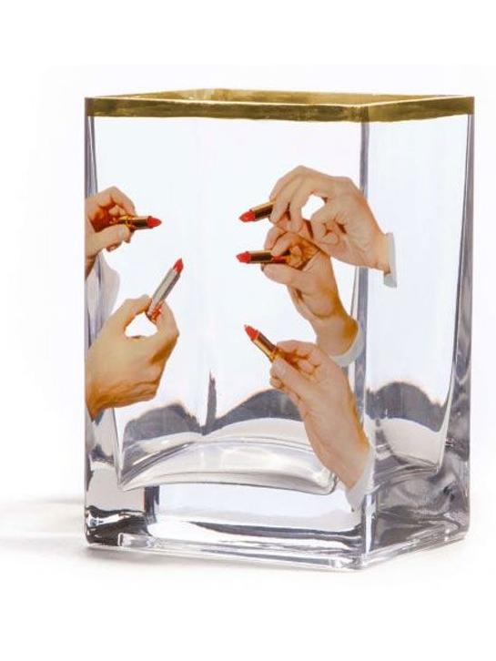 Toiletpaper Glass Vase