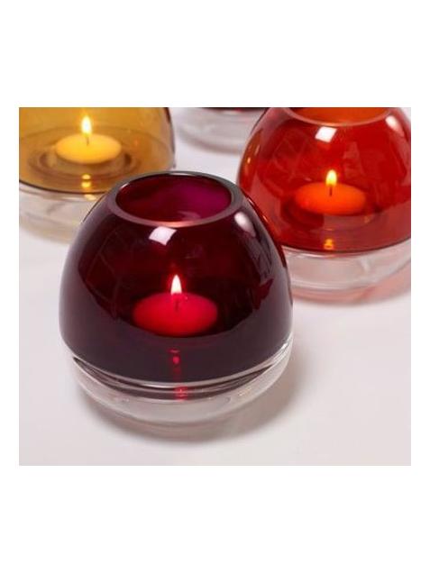 Tea Light Bowl 2 parts Set 4 colours