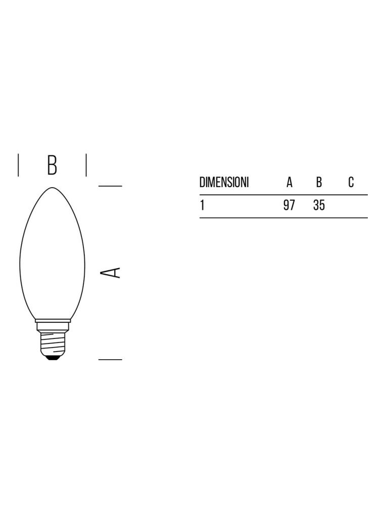 Bot Lighting Oliva led lamp opal dimmable