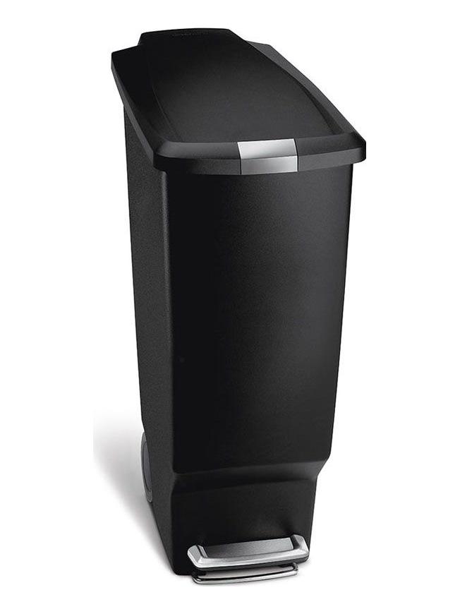 Slim Plastic Pedal Bin 40 L 