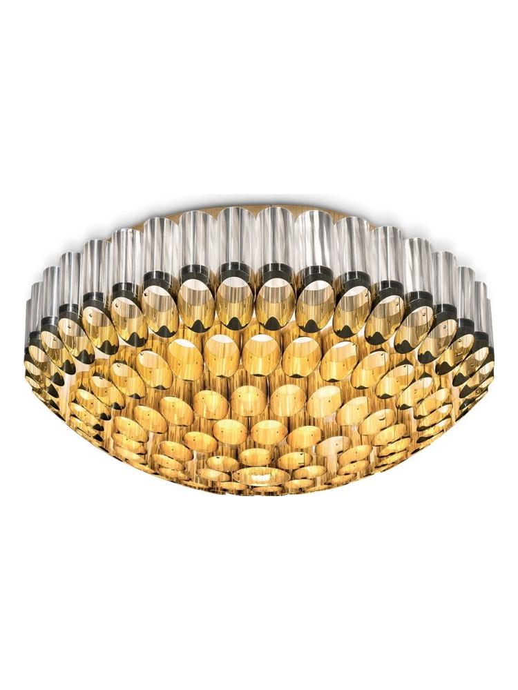 Slamp Odeon Gold led Ceiling Lamp