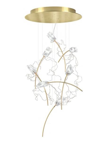 Slamp Tulip 7 LED Floral Suspension Lamp