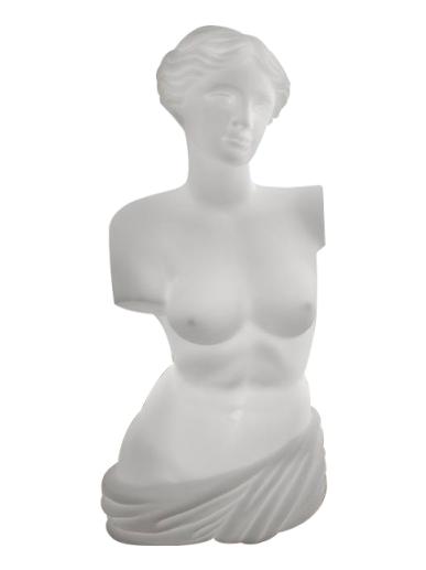 Slide Venus sculpture lamp