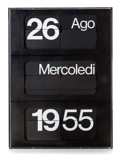 Dator 60V Clock - Vertical Black