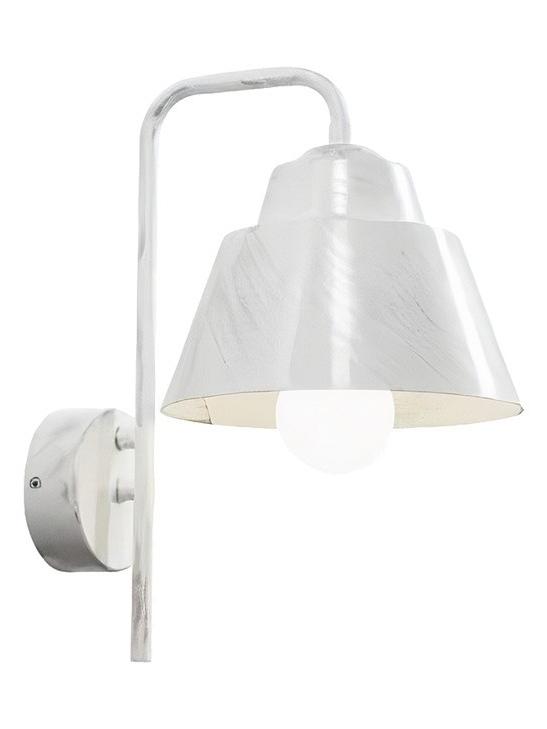 Alma Lantern E27 Wall Lamp Bottom Metal Wall For Outdoors