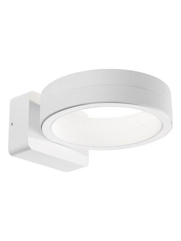 Plaza White Double emission LED Wall Lamp Neutral Light In Aluminum For Outdoor